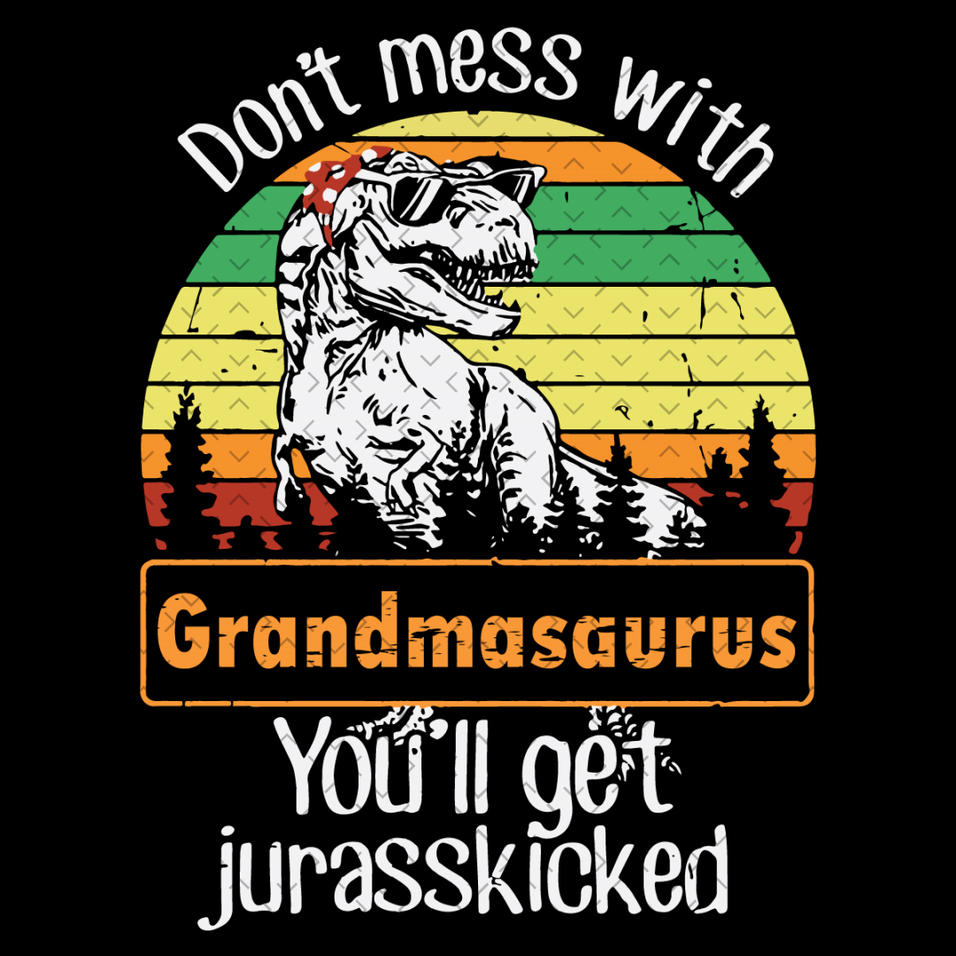 Dont Mess With Grandmasaurus Svg, Mothers Day Svg, Grandmasa - Inspire