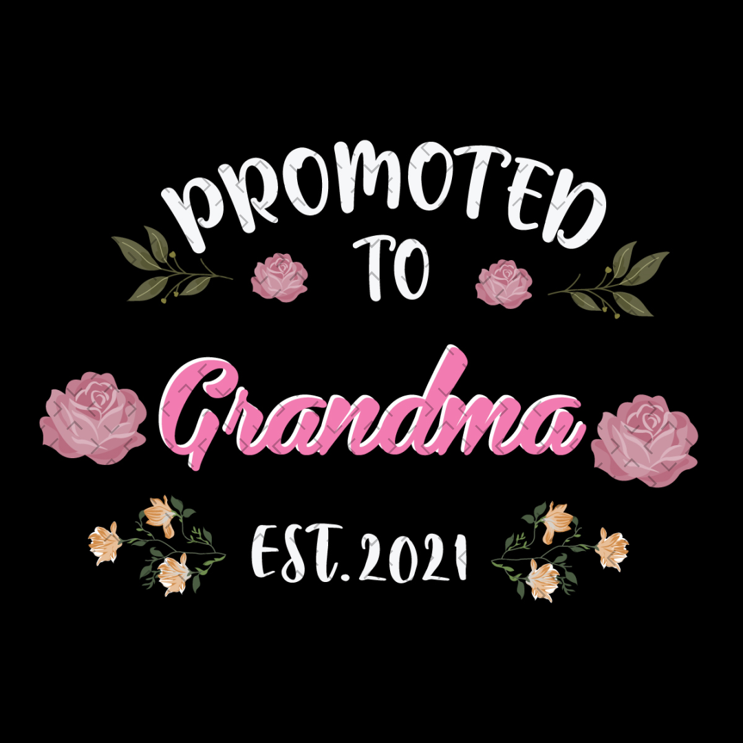 Promoted To Grandma Est 2021 Svg, Mothers Day Svg, Future Gr Inspire