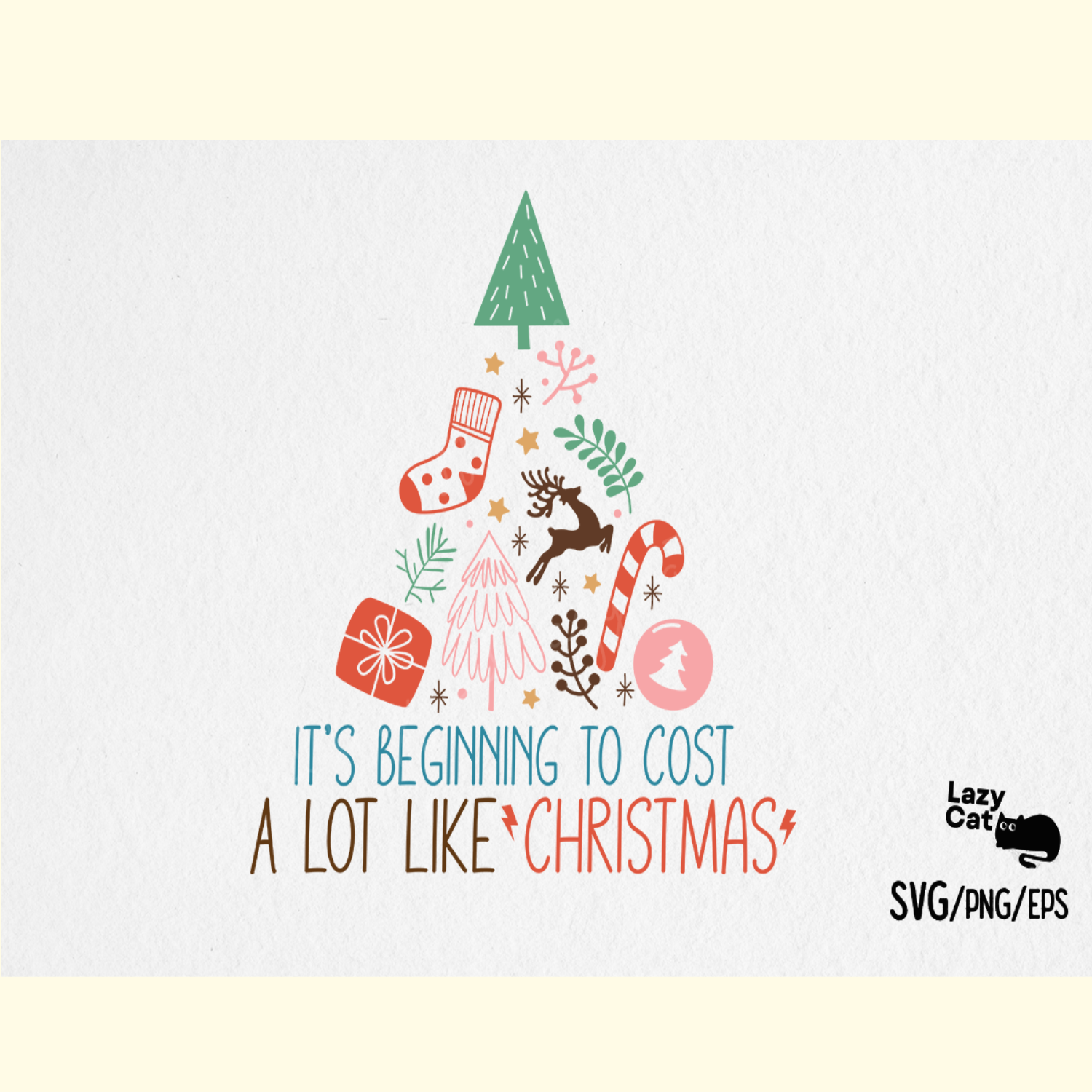 Funny Christmas Quotes SVG - Inspire Uplift
