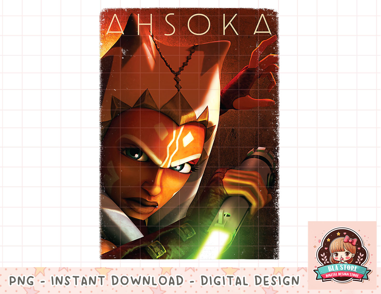 Star Wars Ahsoka Tano Power of the Galaxy Lightsaber png Inspire Uplift