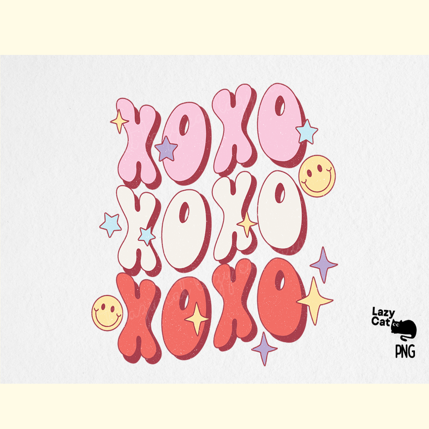 XOXO Retro Valentines Day Sublimation | Inspire Uplift