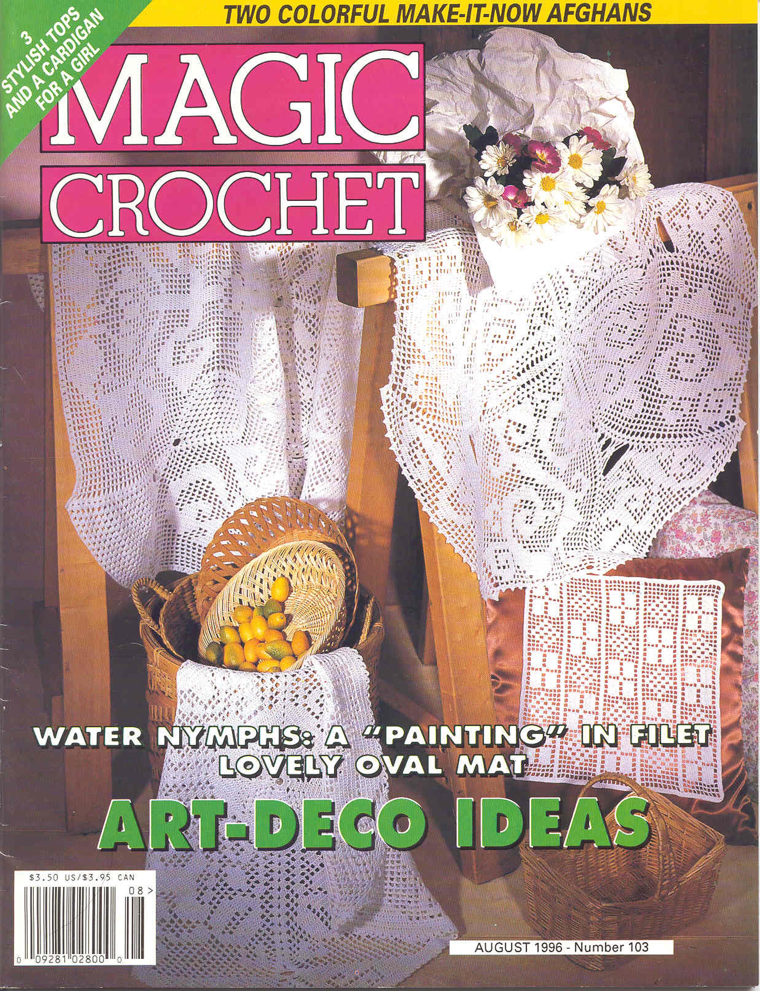 Magic crochet 1996 no.103 Digital Vintage Crochet Magazine Inspire Uplift