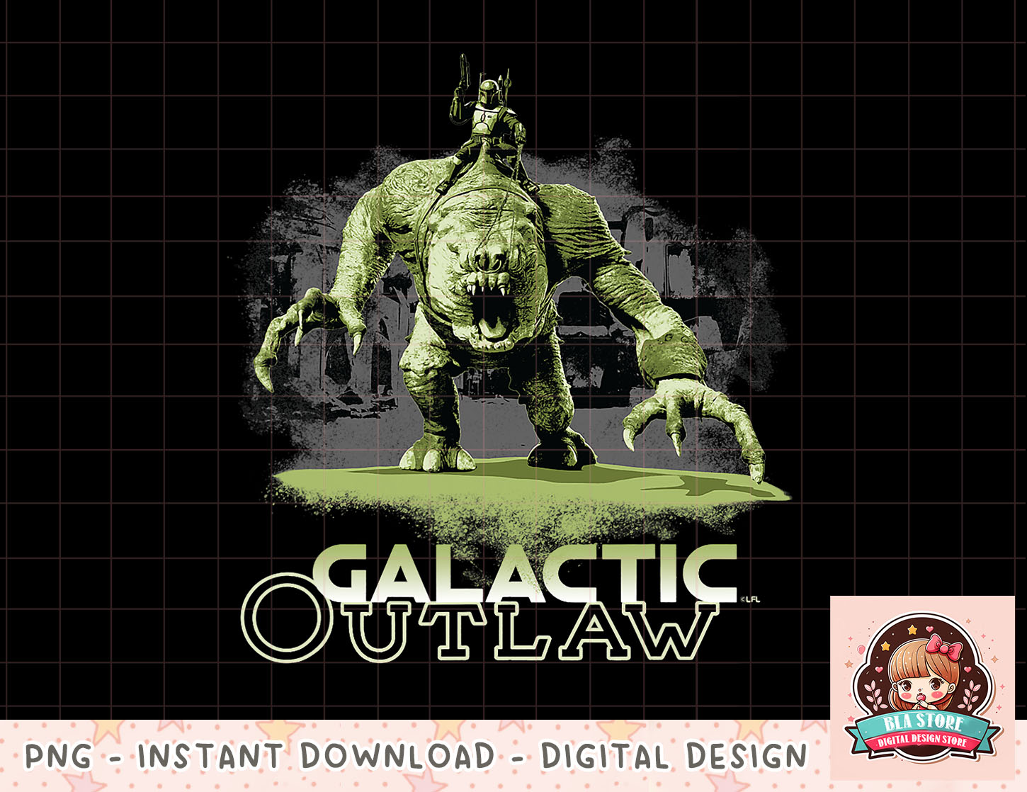 Star Wars The Book of Boba Fett Galactic Outlaw Rancor Rider | Inspire ...