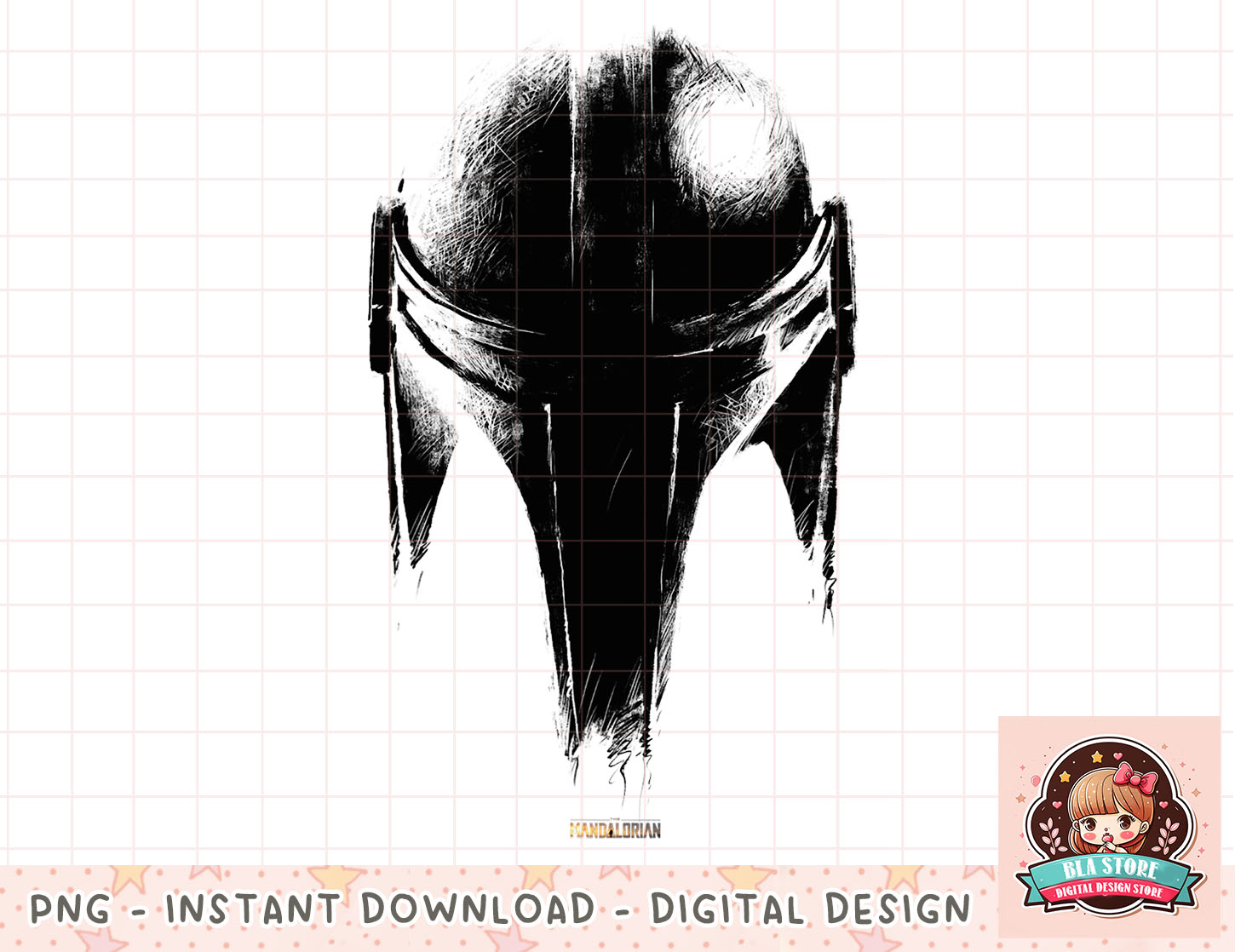 Custodia IPhone XS Max Star Wars: The Mandalorian - Dark Portrait - Cover Rigida Con Protezione Robusta - 3