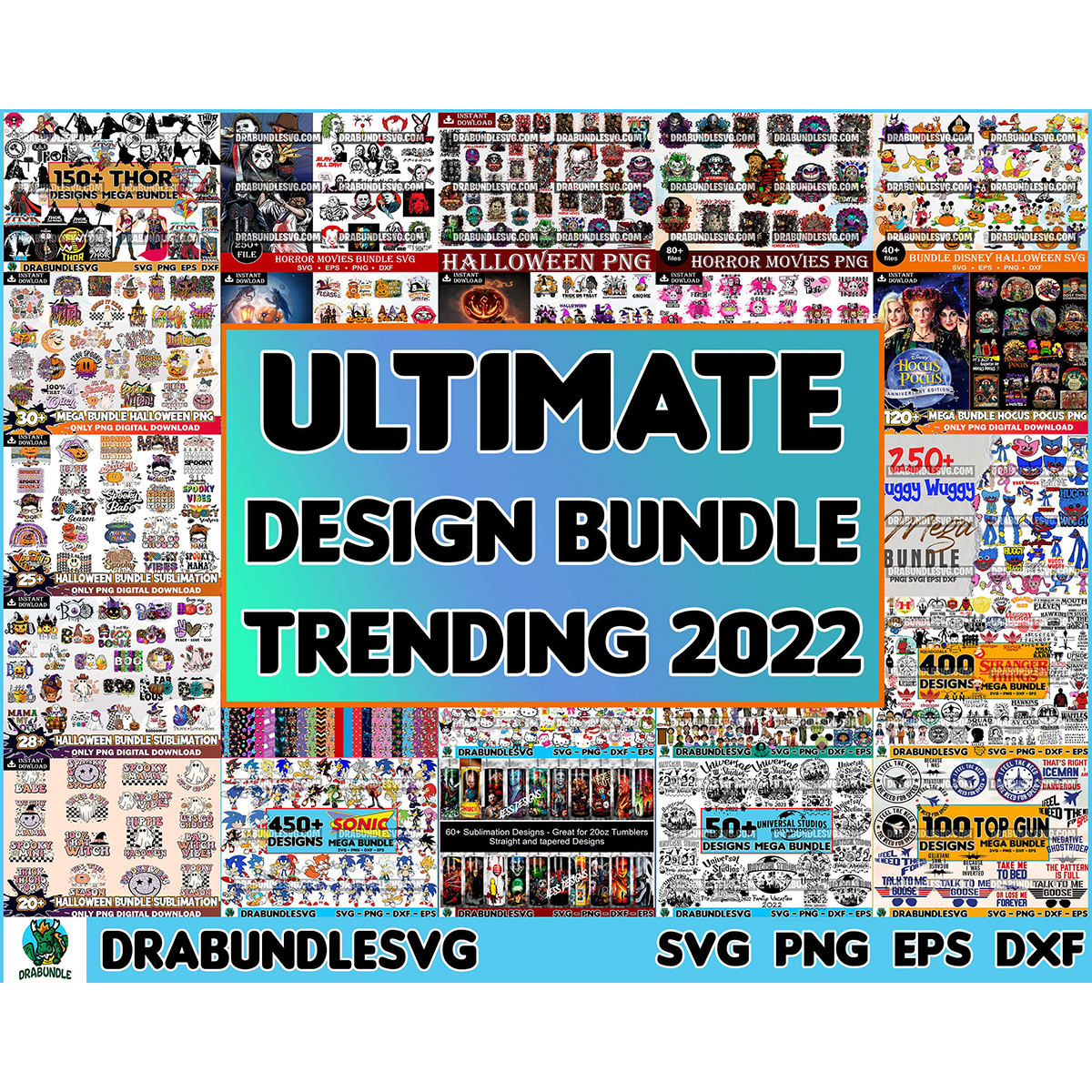 Ultimate Giga Bundle svg, Mega svg pack, unique design almos | Inspire ...