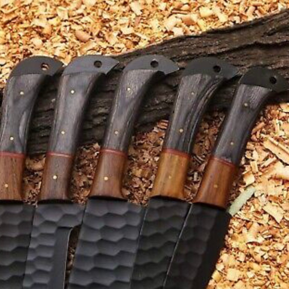 Premium Handmade Damascus Steel Calf Cutter Knife - 5