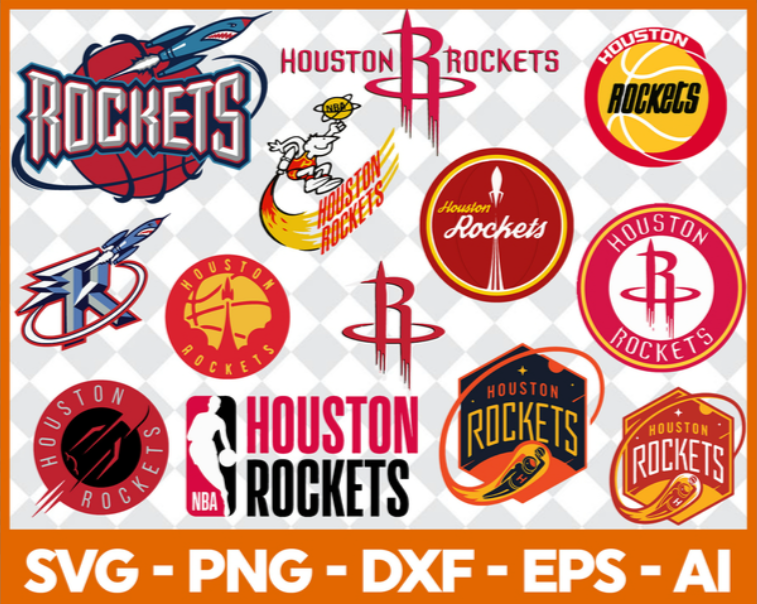Houston Rockets svg, Basketball Team svg, Basketball svg, NB | Inspire ...