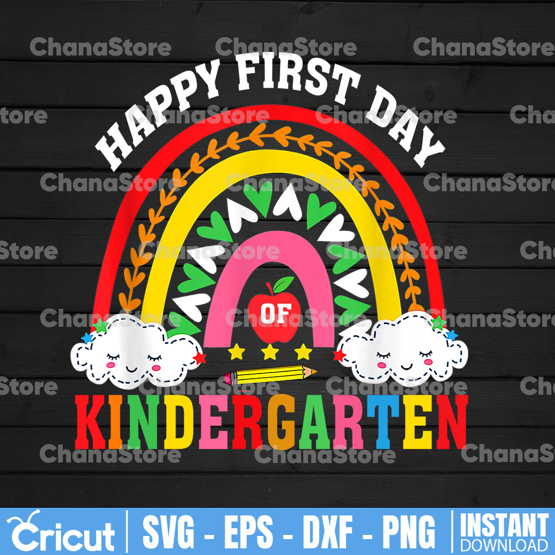 First Day of Kindergarten Png/ First Day of School Png/ Prin - Inspire