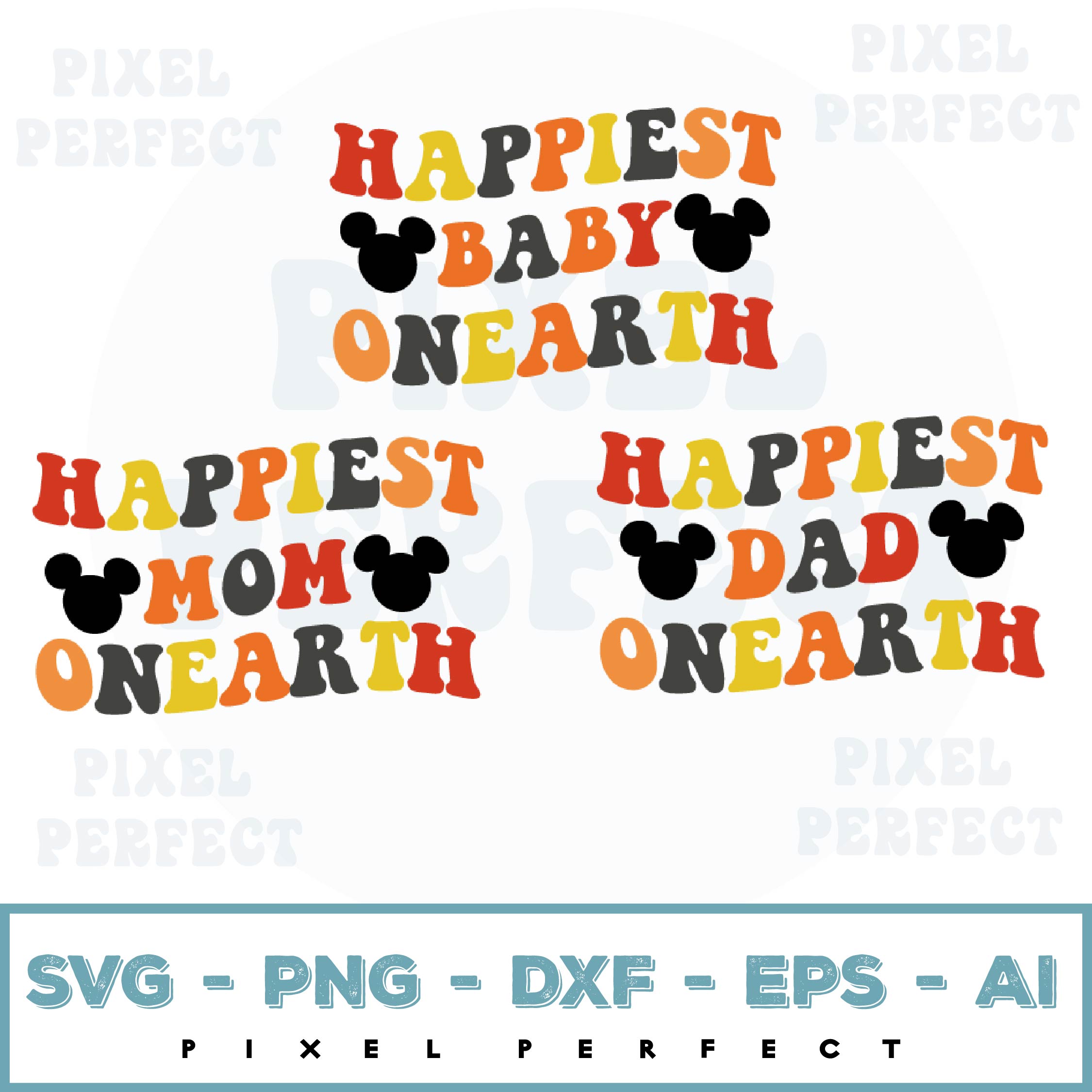 Matching svg For Family, Halloween svg, Happiest Mom On Eart | Inspire ...