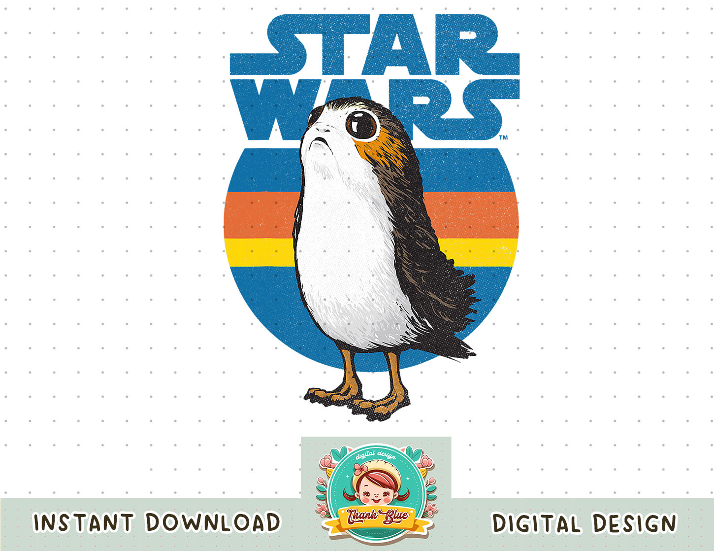 star-wars-last-jedi-porg-retro-stripes-logo-graphic-png-inspire-uplift