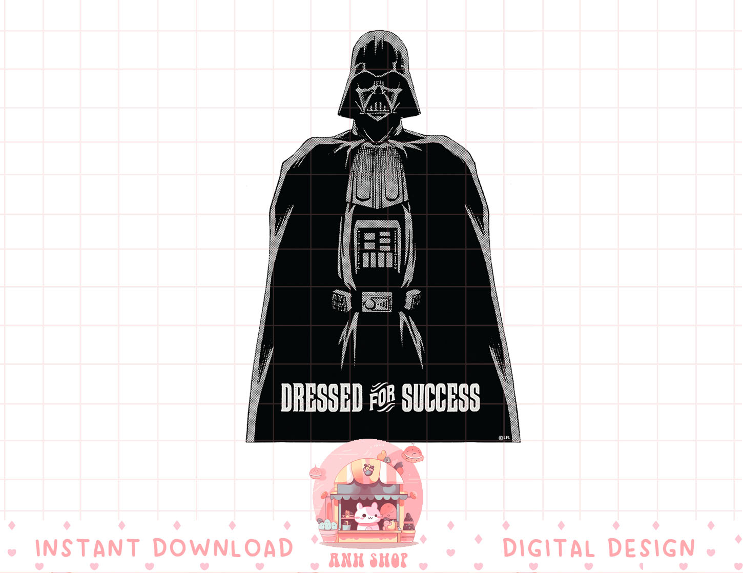 Star Wars Darth Vader Dressed for Success png | Inspire Uplift