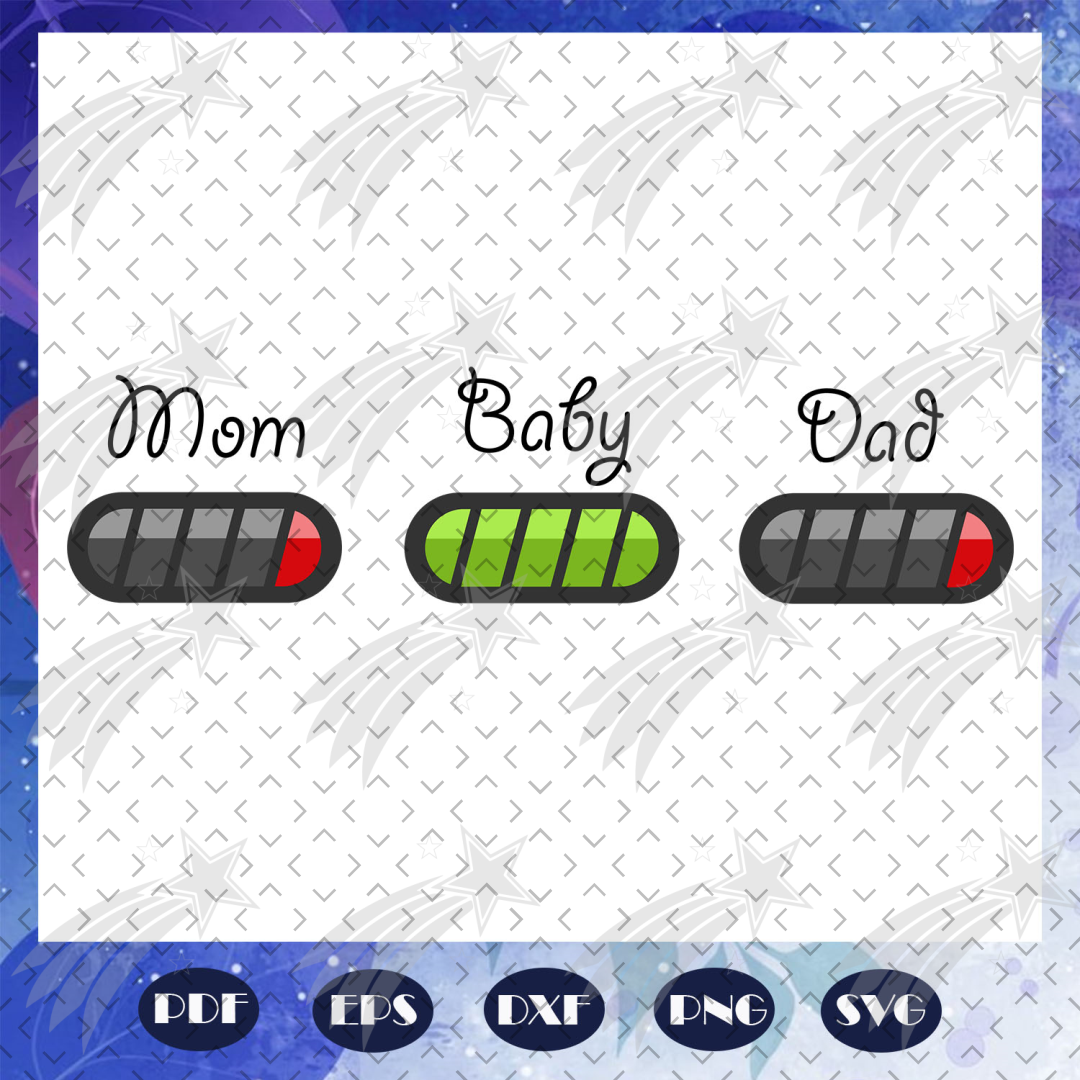 Mom baby dad svg, mothers day svg, mom svg, nana svg, mimi s | Inspire ...