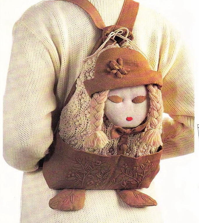 Knapsack Crochet Pattern - Needle and Hook - Digital Vintage | Inspire ...