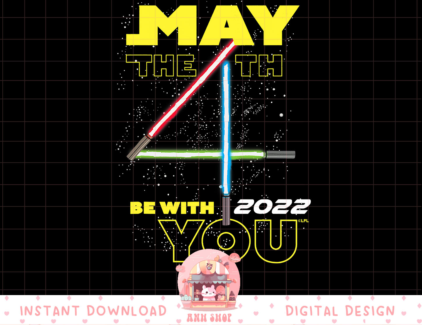 Star Wars Lightsabers May The 4th Be With You 2022 png - Inspire Uplift