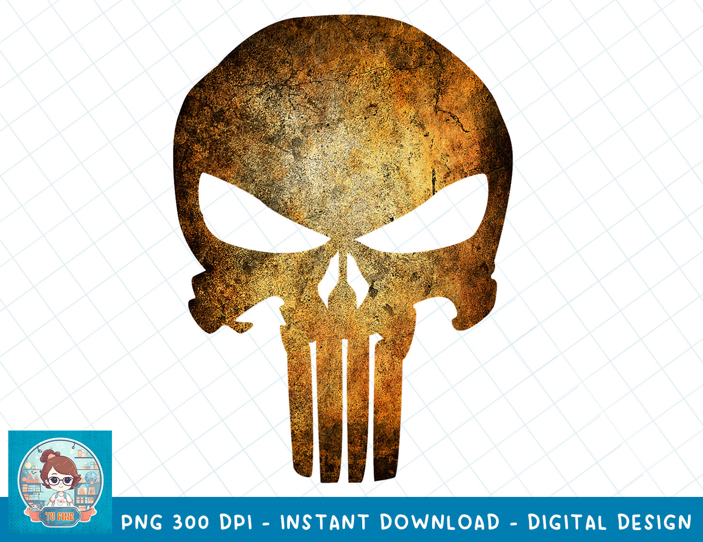 Punisher Shirts Punisher Skull Star T Shirt (Made In The USA) – USA