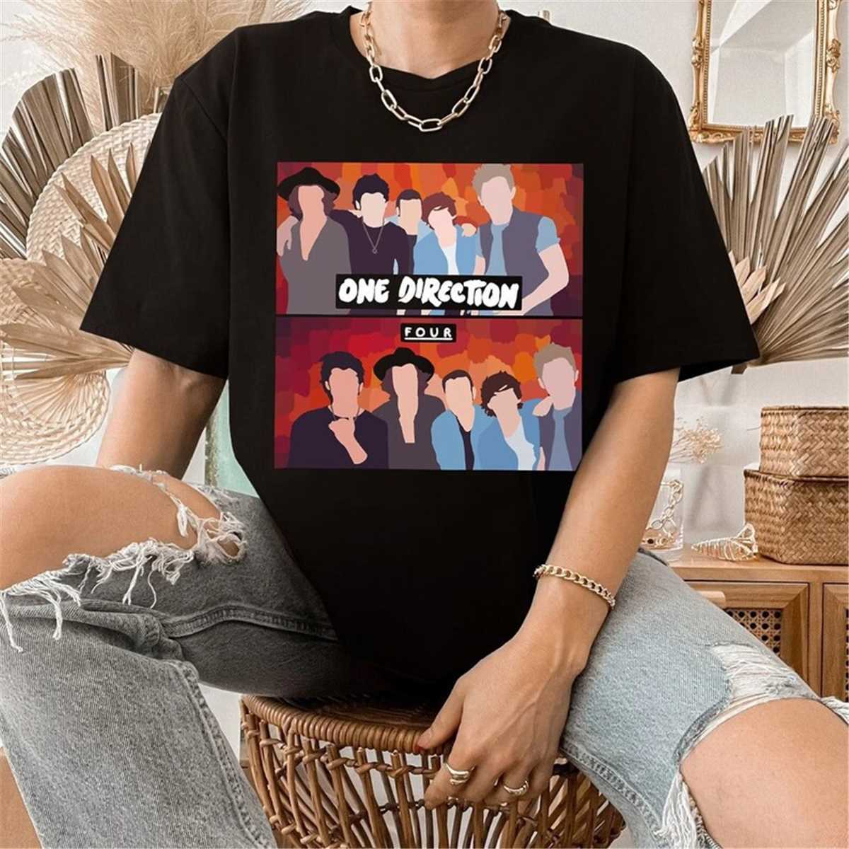 ONE DIRECTION 半袖 tシャツ バンドT 歌手 ワンデイー アイドル ONE DIRECTION 半袖 tシャツ バンドT 歌手 ワンデイー アイドル