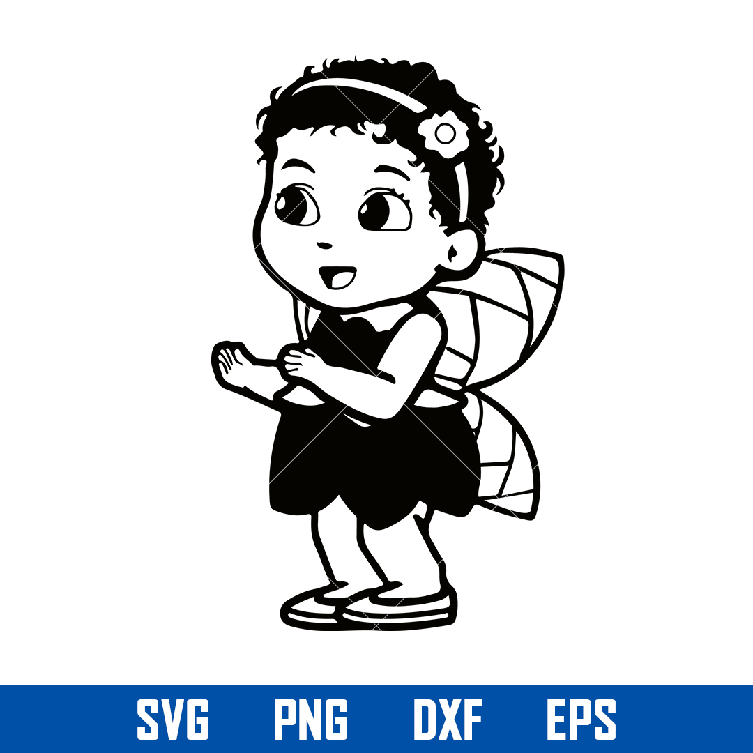 Baby Gracie's Corner Kids Outline Svg, Gracie's Corner Girl Inspire