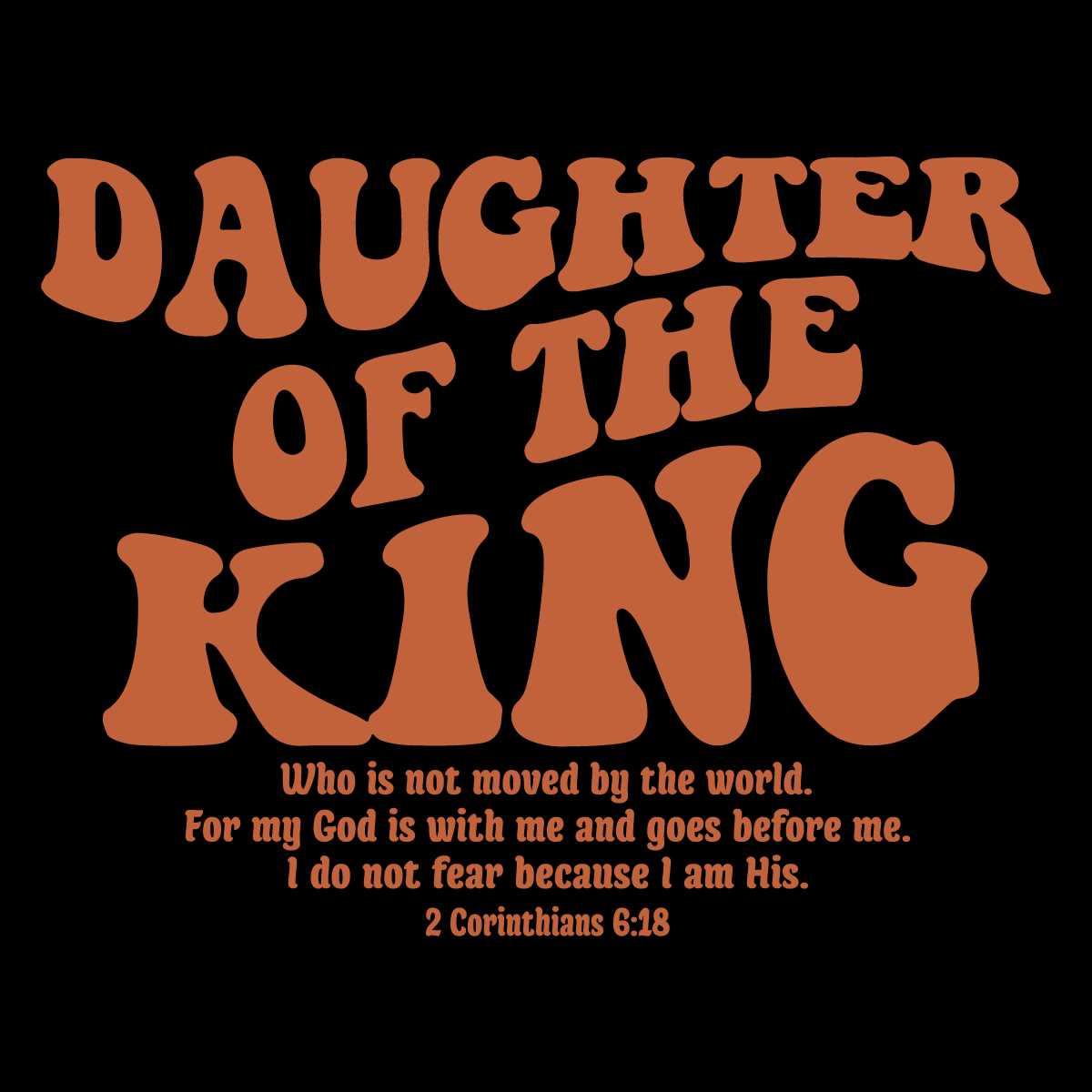 Daughter Of The King SVG Aesthetic Christian SVG Cutting Fil