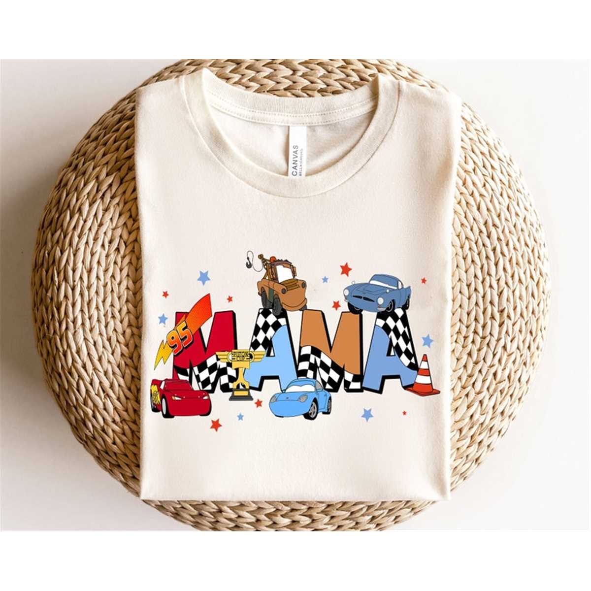 Custom Name Disney Cars Movie Mama Shirt / Disney Mother's D Inspire