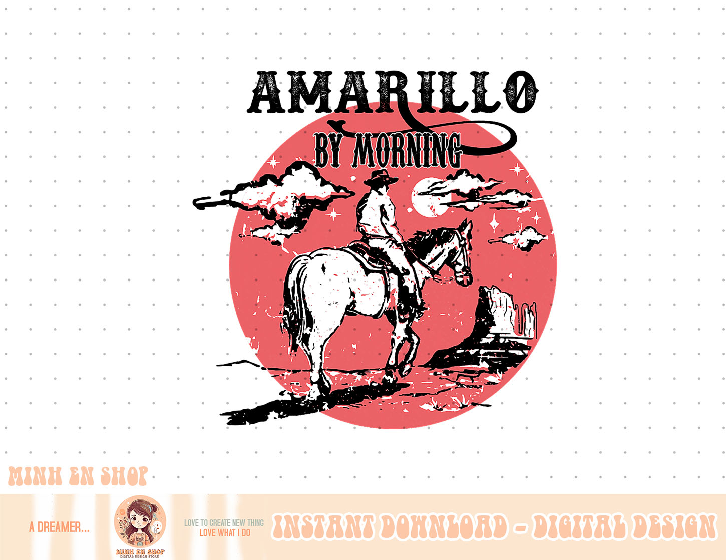 Amarillo By Morning, Country Music, Western png Inspire Uplift