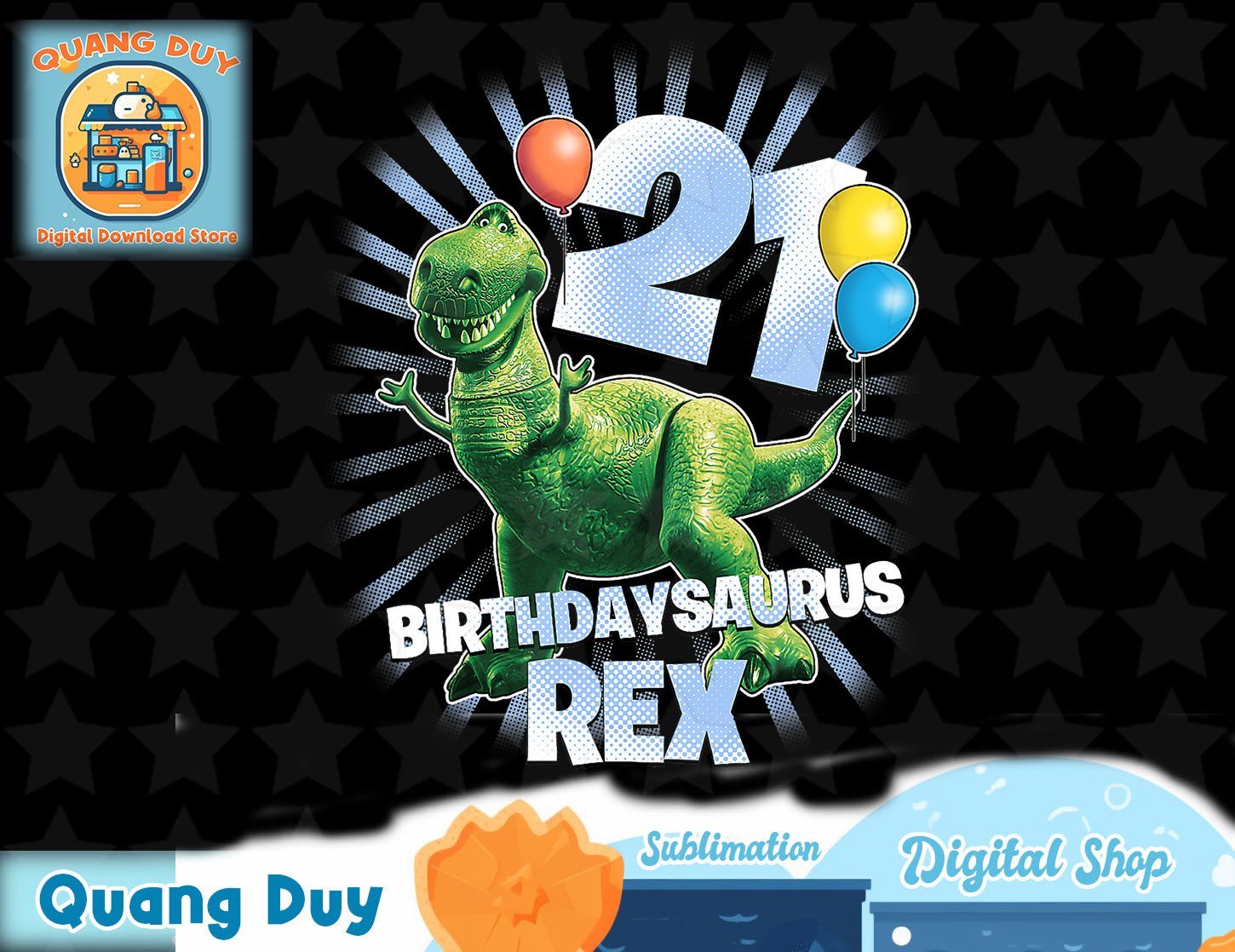 Rex Racer Birthday Disney Pixar Toy Story Birthdaysaurus Rex 21st Birthday T-Sh - Inspire ...