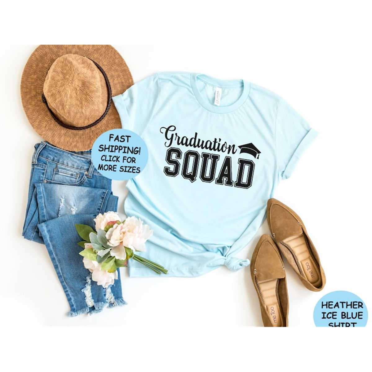 Graduation Squad Shirt, Family of Graduate Shirt, Clas of 20 - Inspire