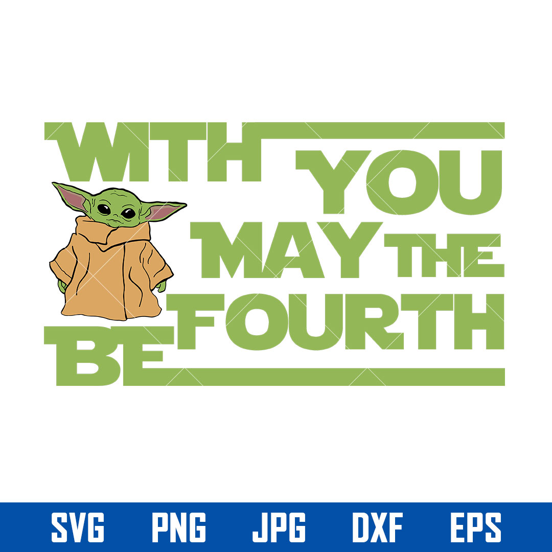 BABY D ポスター Baby Yoda May The Fourth Be With You Svg, Star Wars Svg, Png
