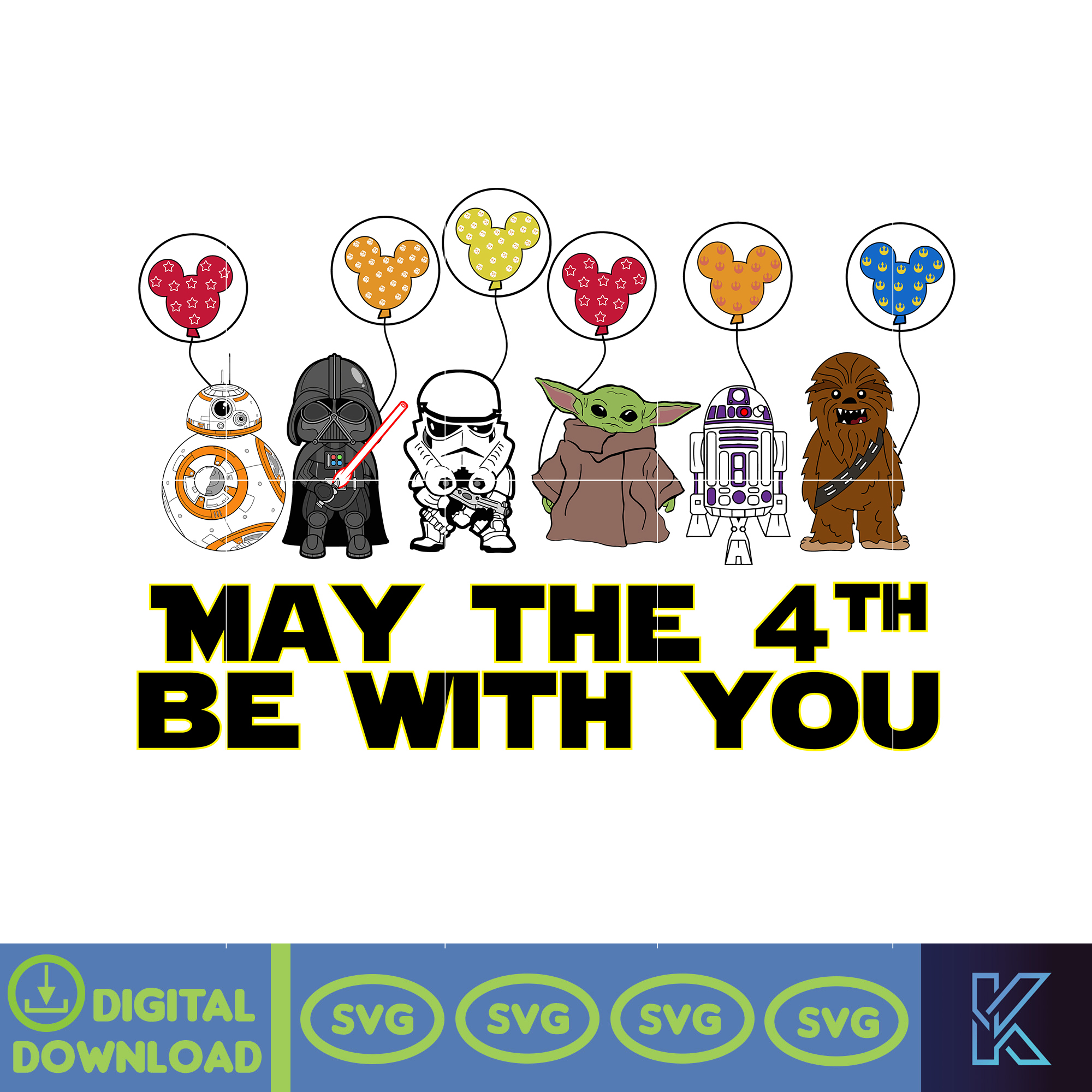 May The 4th Be With You Png Svg, Television Series, Space Tr | Inspire ...