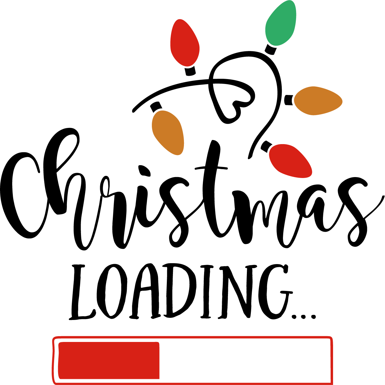 Santa Loading Vector 2026 Christmas Loading svg, Winter svg, Santa SVG, Holiday, Merry - Inspire ...