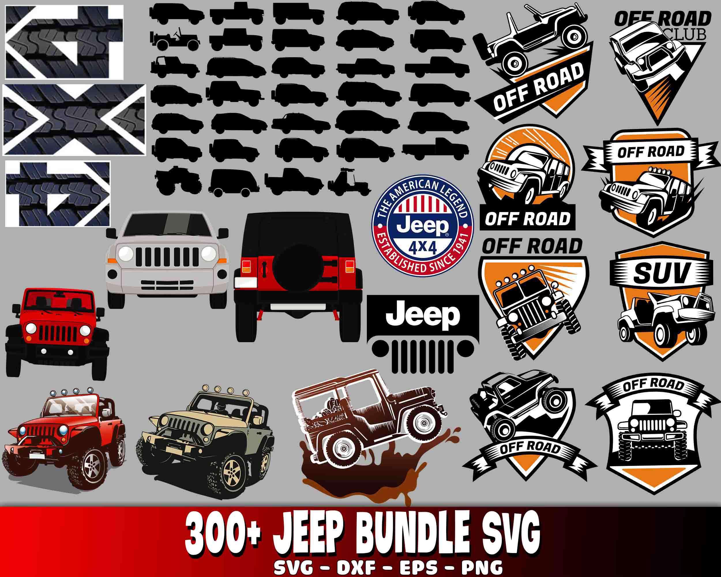 300 jeep bundle svg , Digital Download | Inspire Uplift