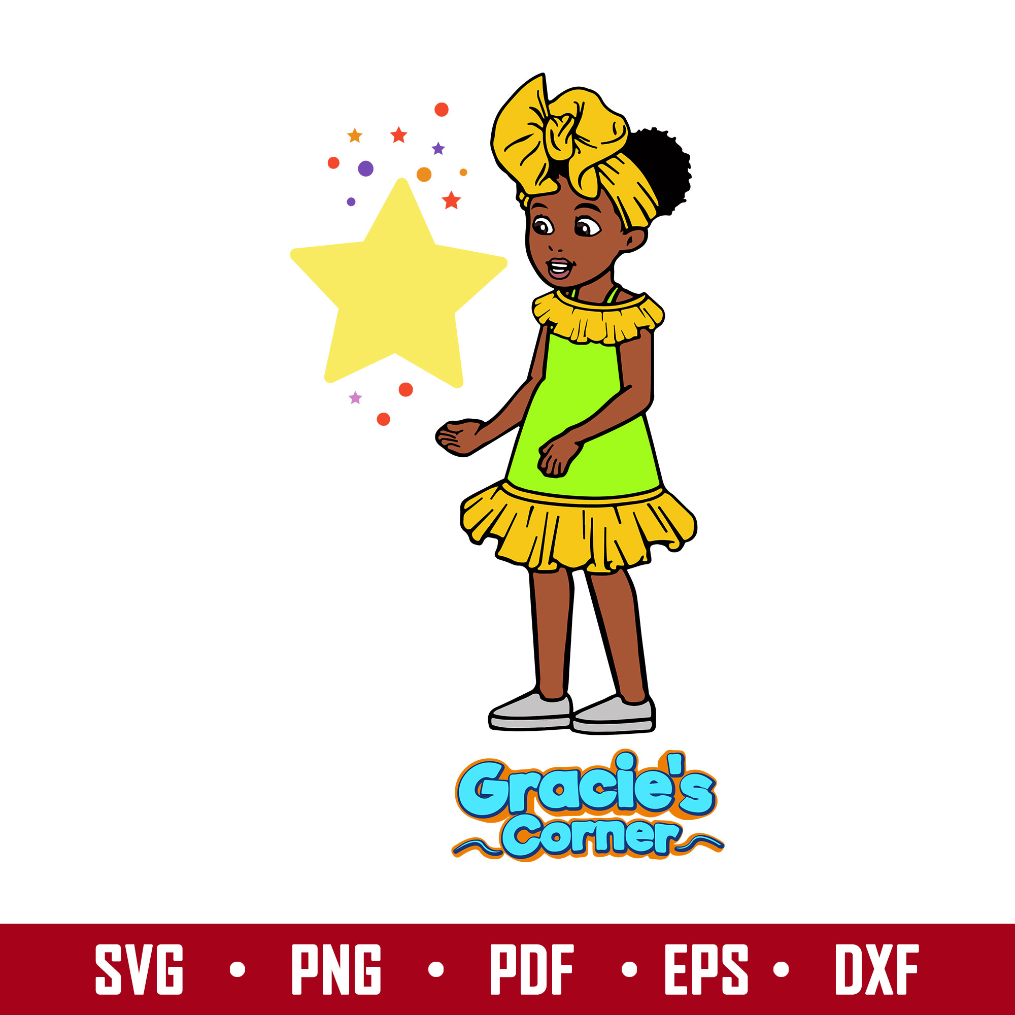 Gracie's Corner Svg, Gracie's Corner Girl Svg, Gracie's Svg, Inspire