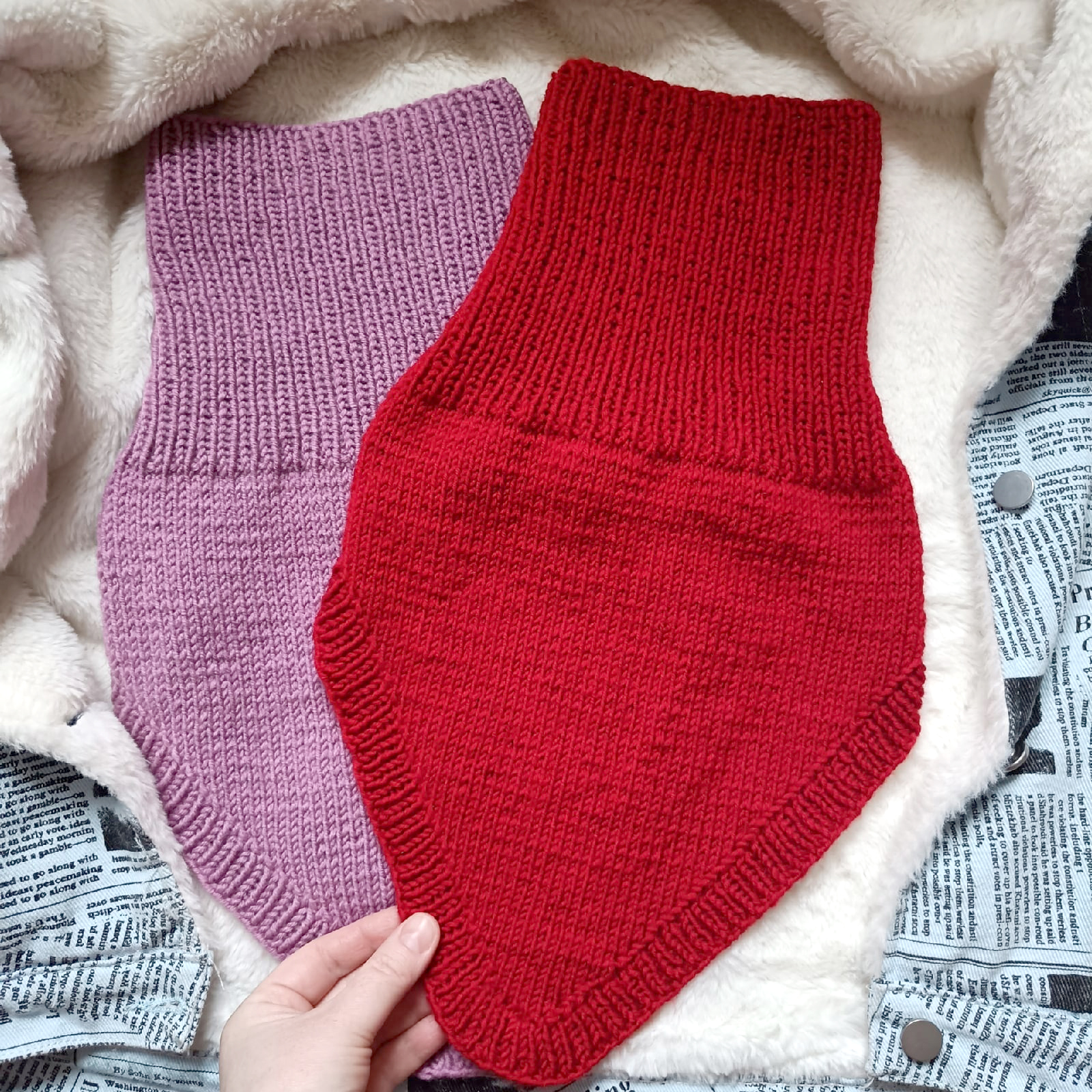 Neckwarmer Handknit neckwarmer warm soft snood Valentine day gifts Women snood Women neckwarmer Women neckwarmers