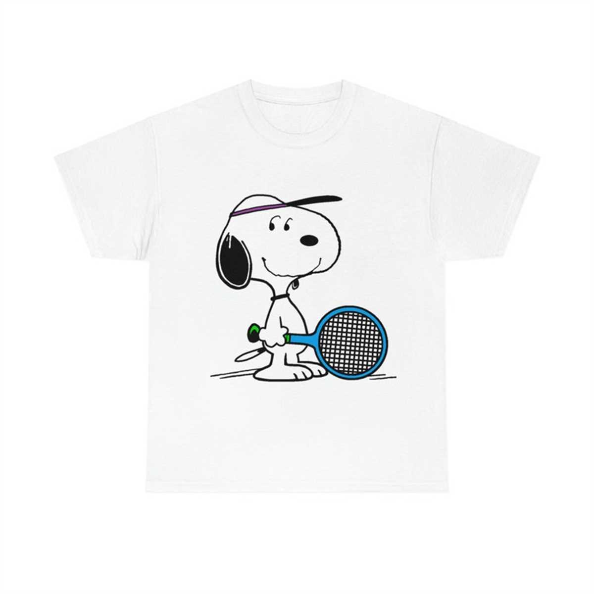 Snoopy Tennis Tee Inspire Uplift