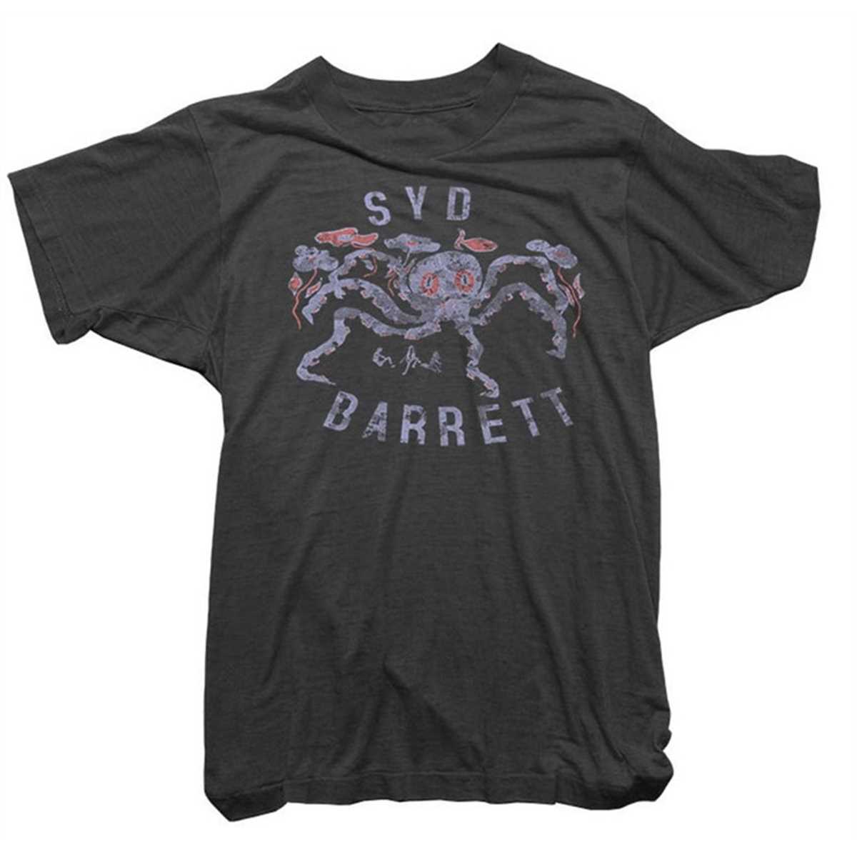 Pink Floyd Mens TShirt Syd Barrett Octopus Tee Mens Inspire