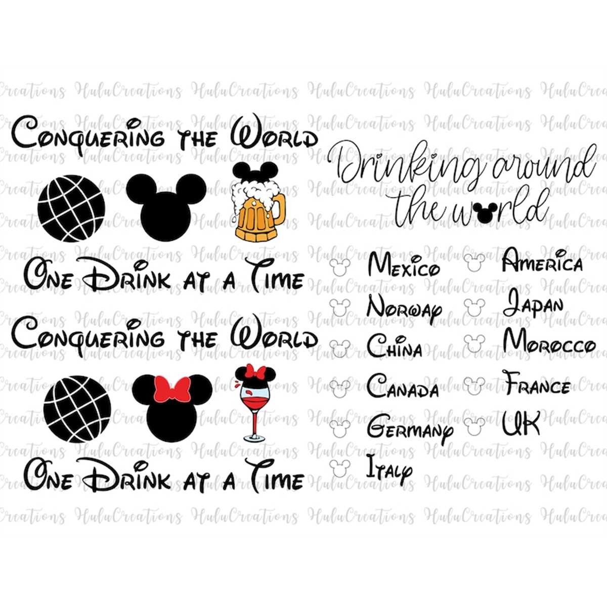 Drinking Around The World, Conquering The World, One Drink A Inspire Uplift