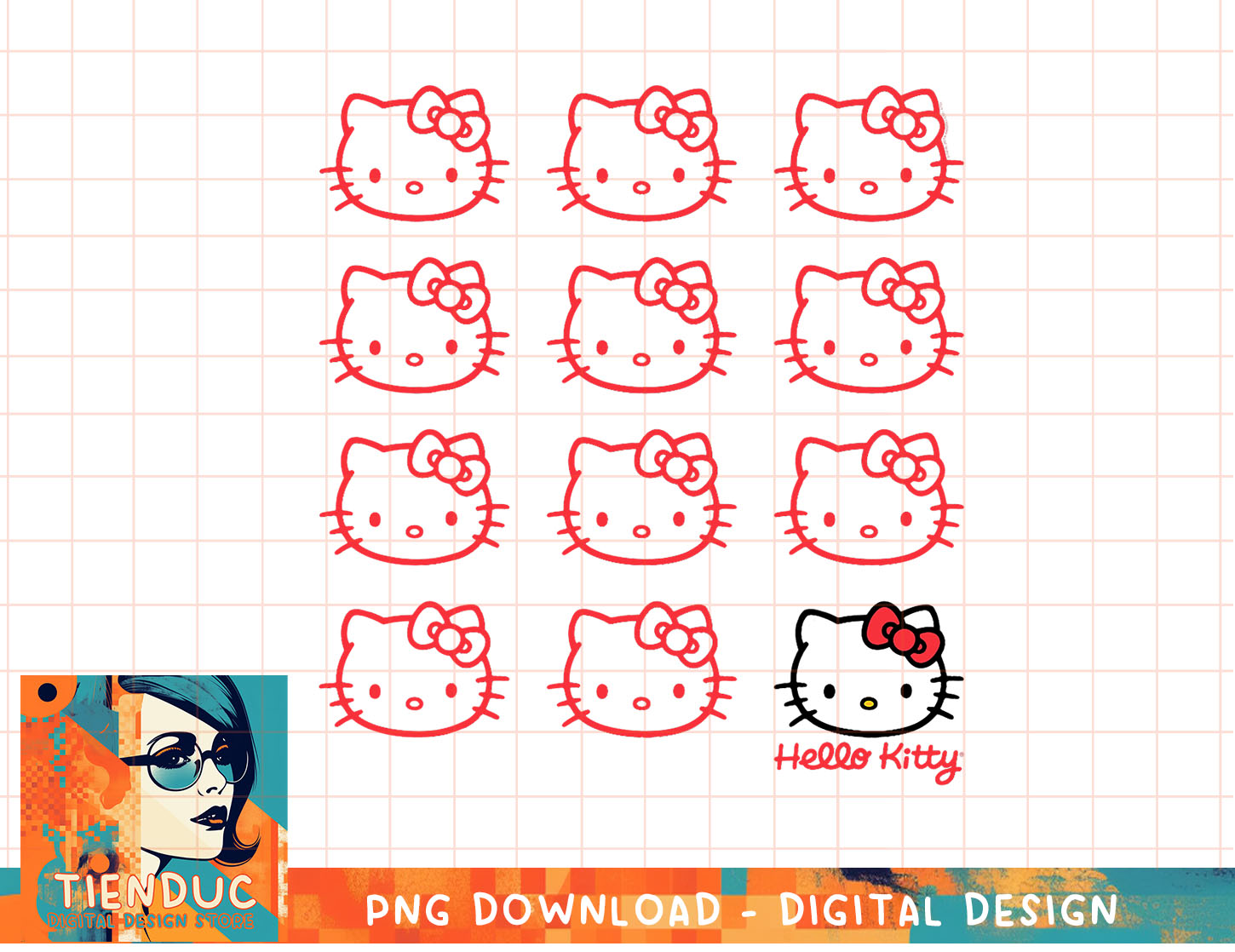 Hello Kitty Real T-Shirt copy png | Inspire Uplift