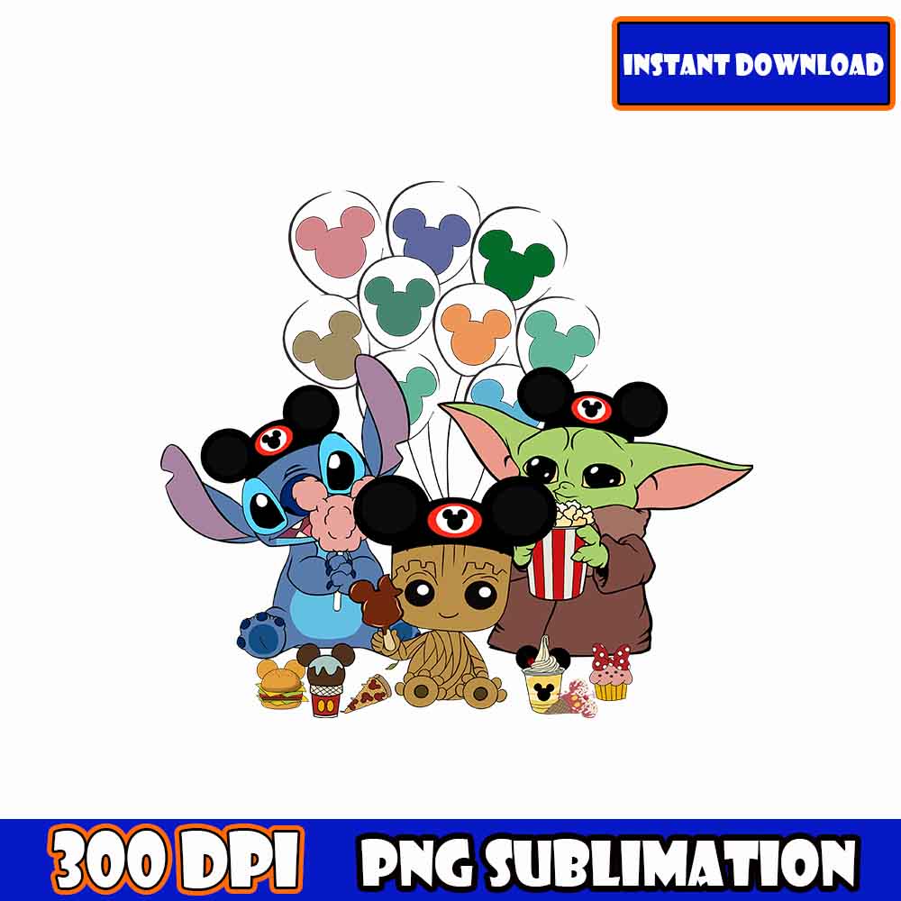 Cute Set of Star Wars Cartoon Characters PNG - Skywalker, Yo | Inspire ...