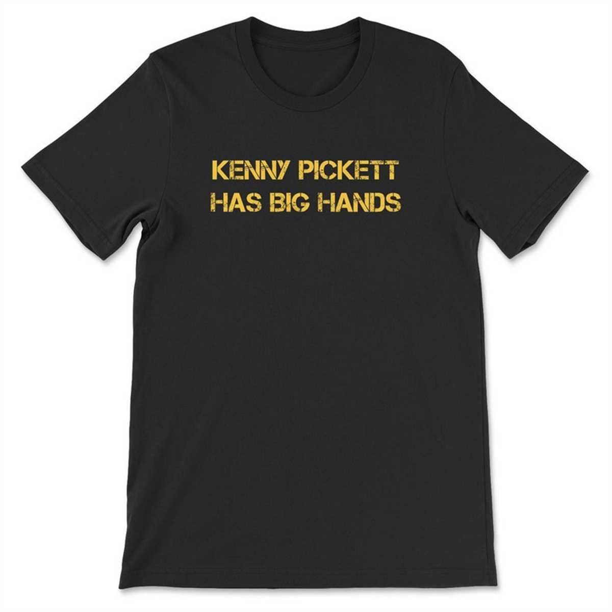 Kenny Pickett Has Big Hands Tee, Funny Steelers T Shirt, Ste Inspire