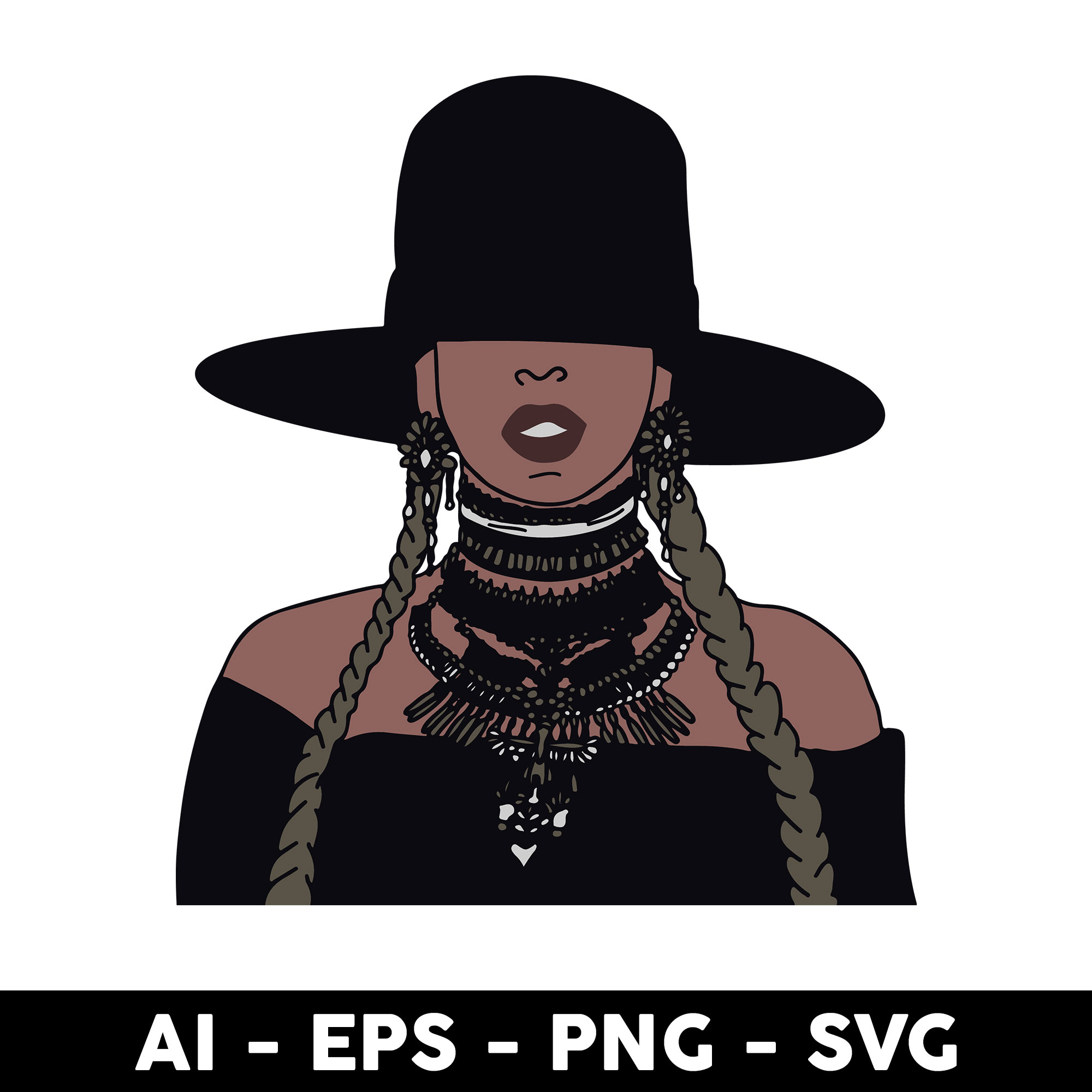 Beyonce Svg, Png Dxf Eps Digital File - Digital File | Inspire Uplift