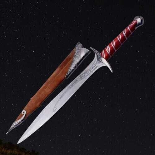 Lord of the Rings Sting Red LOTR Movie sword of Frodo with S | Inspire ...