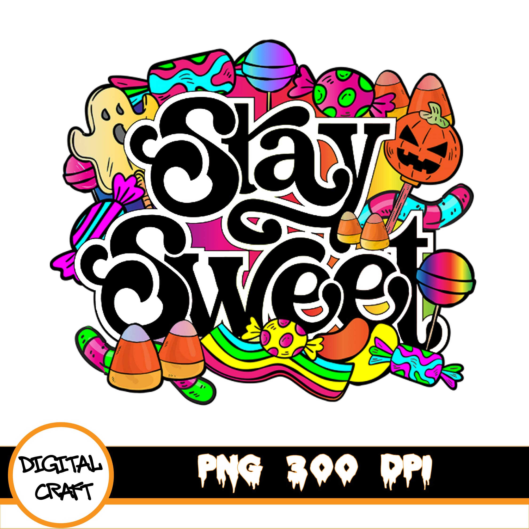 Halloween Png Digital Download Sublimation Sublimate Dtg Inspire