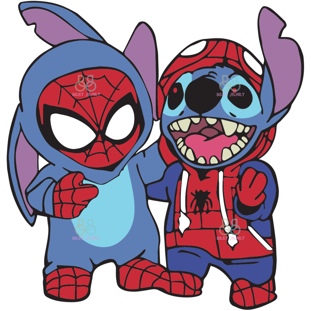 Stitch Spider Man Cosplay Svg, Halloween Svg, Disney Svg, St Inspire