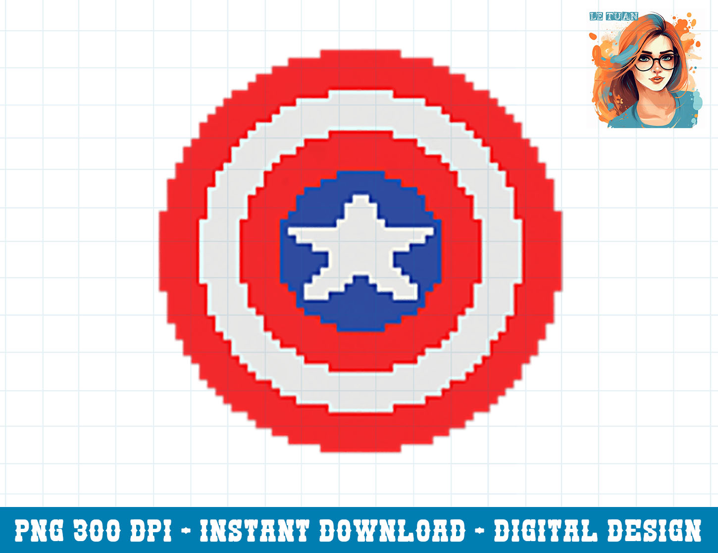 Marvel Captain Marvel Shield Symbol Graphic png, sublimation | Inspire ...