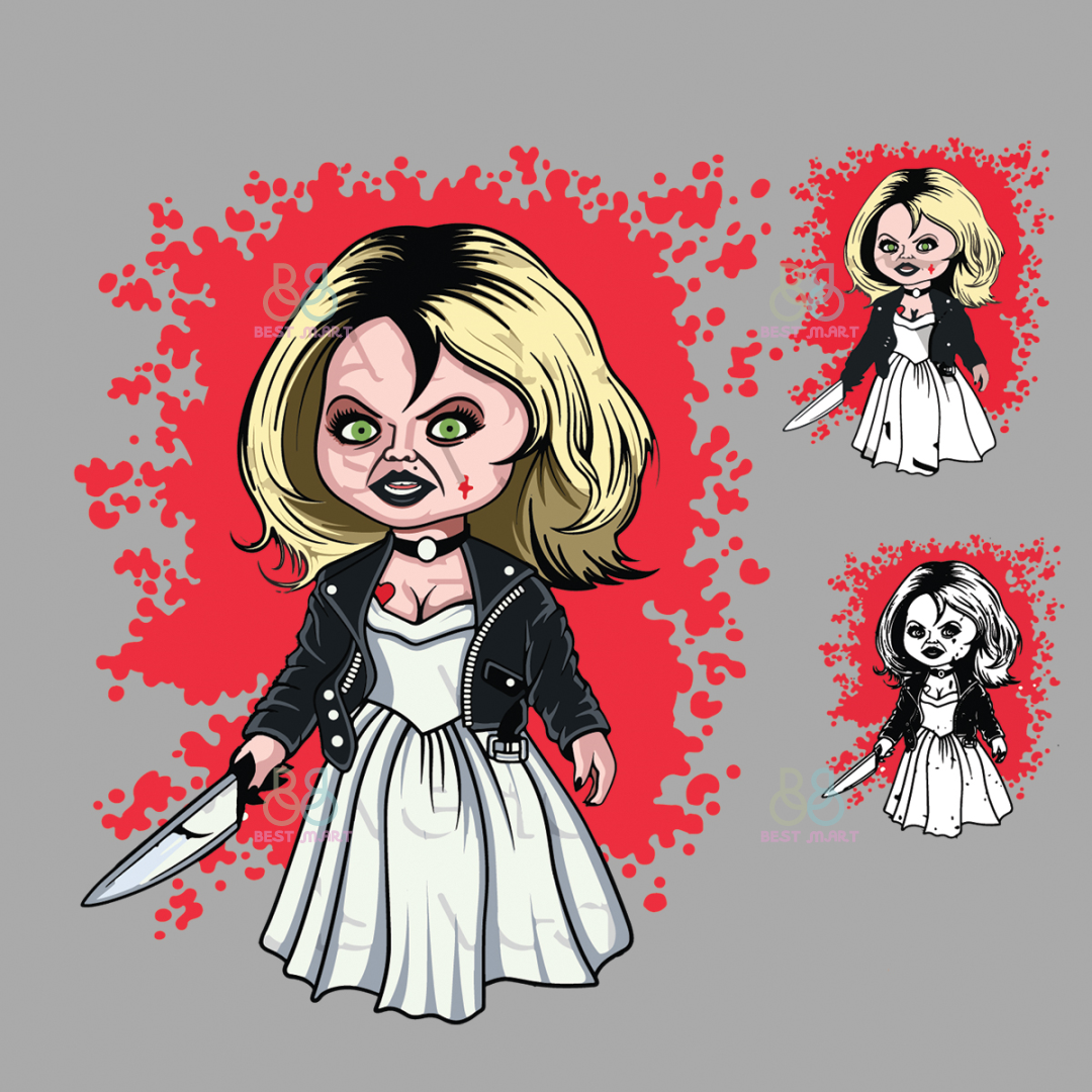 Horror Tiffany Svg, Halloween Svg, Horror Movies Svg, Bride | Inspire ...