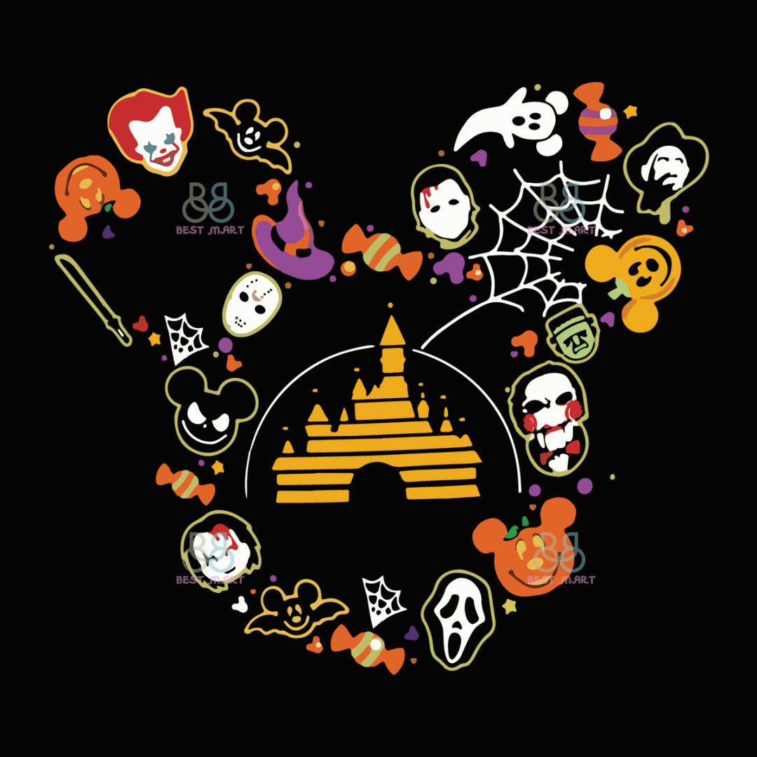 Halloween Mickey Disney Svg, Halloween Svg, Mickey Svg, Disn - Inspire