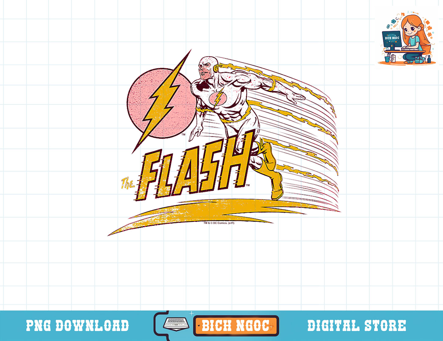 The Flash Like Lightning TShirt copy png Inspire Uplift