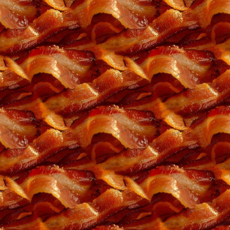 Bacon 23 Seamless Tileable Repeating Pattern | Inspire Uplift