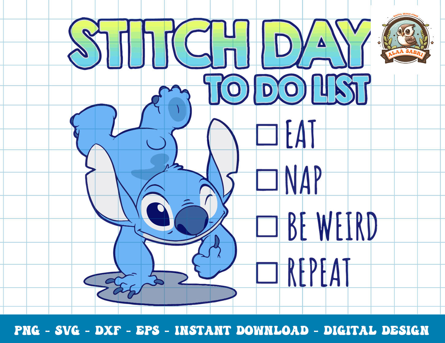 Disney Lilo & Stitch 626 Day It's Okay To Be Weird png