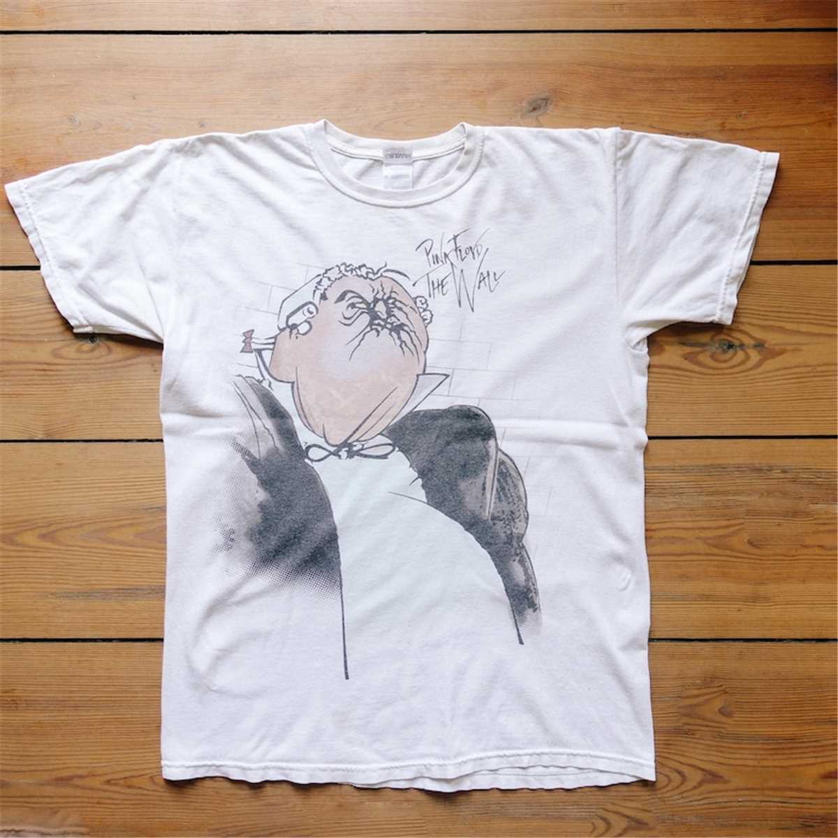 PINK FLOYD USA製 Tシャツ L 古着 80s USA製 Pink Floyd 「Pink Nite」 The