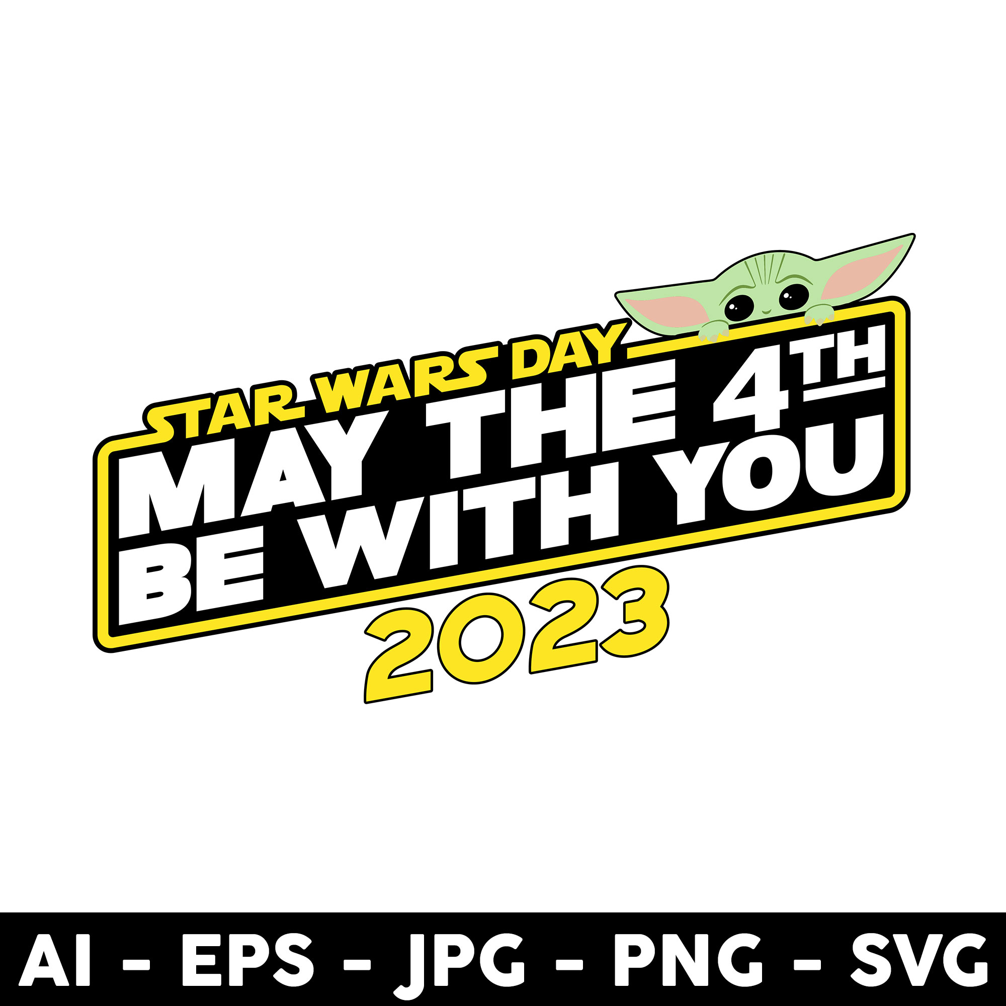 Star Wars Day May The 4th Be With You 2023 Svg, Star Wars Da | Inspire ...